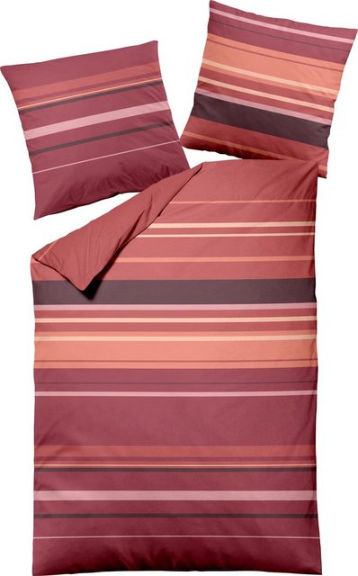Bettwäsche »Querstreifen«, Dormisette, mit unterschiedlich breiten Streifen-Bettwäsche-Inspirationen