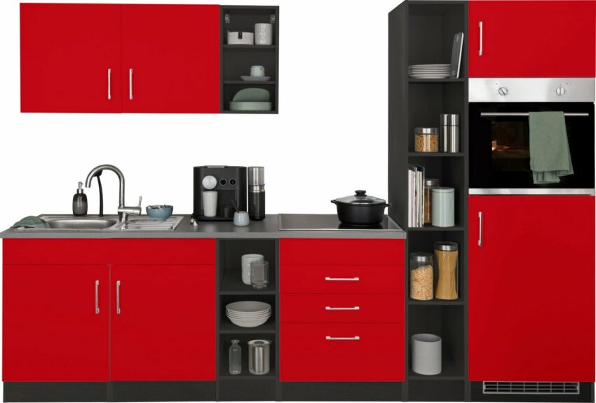 HELD MÖBEL Küchenzeile »Paris«, ohne E-Geräte, Breite 280 cm-Küchenzeilen-Ideen für dein Zuhause von Home Trends