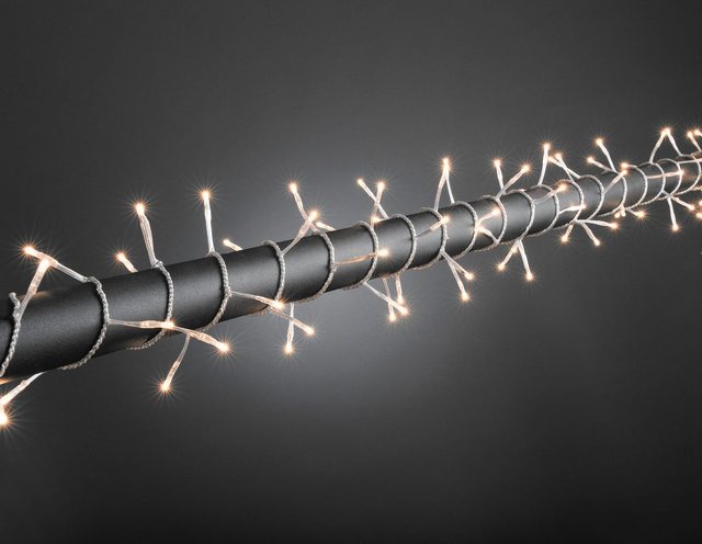 KONSTSMIDE Lichterkette, 120-flammig, Microlight Lichterkette, verschweißt, 120 klare Birnen-Lampen-Inspirationen