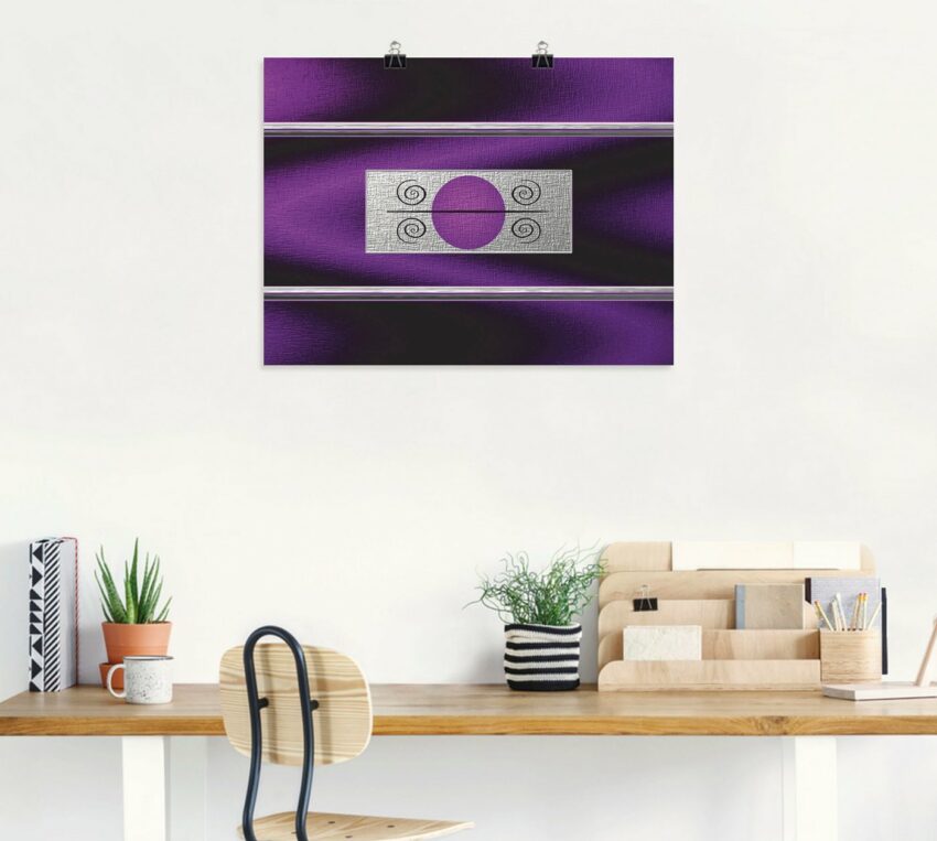 Artland Wandbild »Abstrakt I«, Muster (1 Stück), in vielen Größen & Produktarten -Leinwandbild, Poster, Wandaufkleber / Wandtattoo auch für Badezimmer geeignet-Bilder-Ideen für dein Zuhause von Home Trends