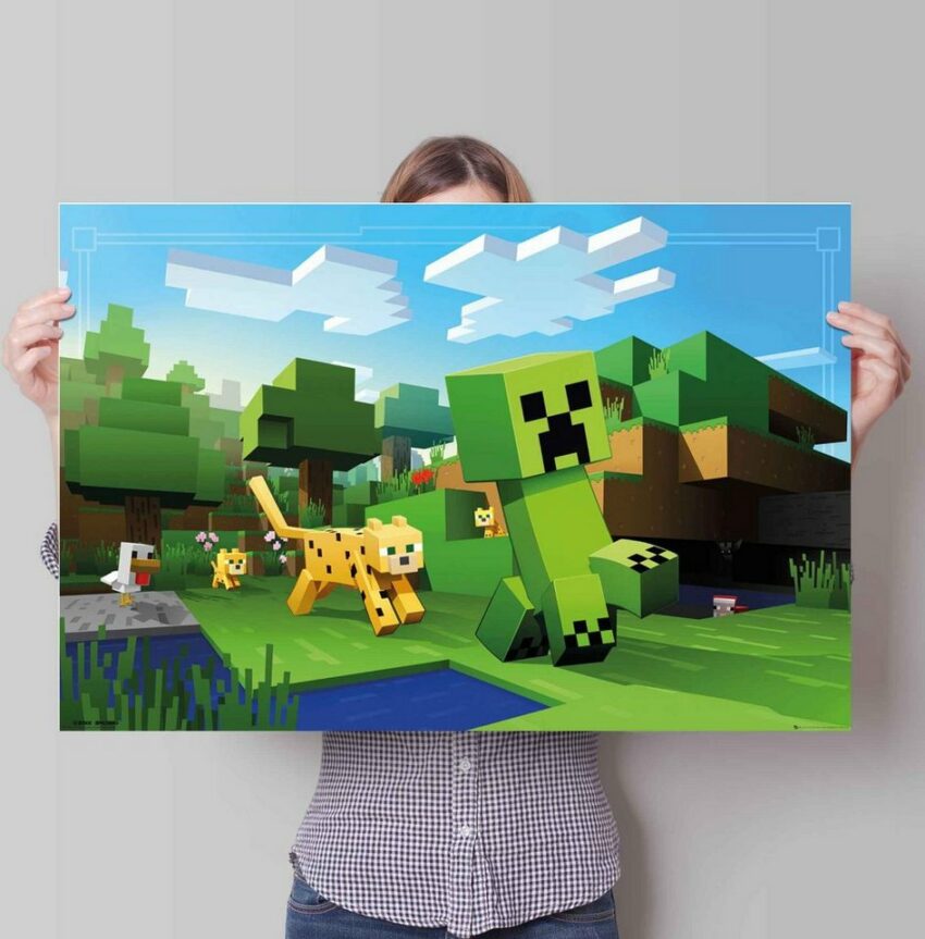 Reinders! Poster »Poster Minecraft«, Spiele (1 Stück)-Bilder-Ideen für dein Zuhause von Home Trends