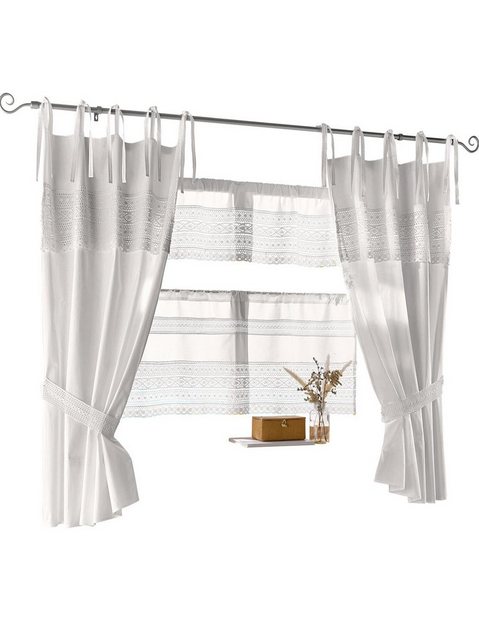 Vorhang, heine home, Bindebänder (4 Stück)-Gardinen-Inspirationen