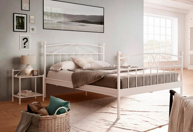 Home affaire Metallbett »Birgit«, aus einem schönem Metallgestell, in unterschiedlichen Farben und Größen-Betten-Inspirationen
