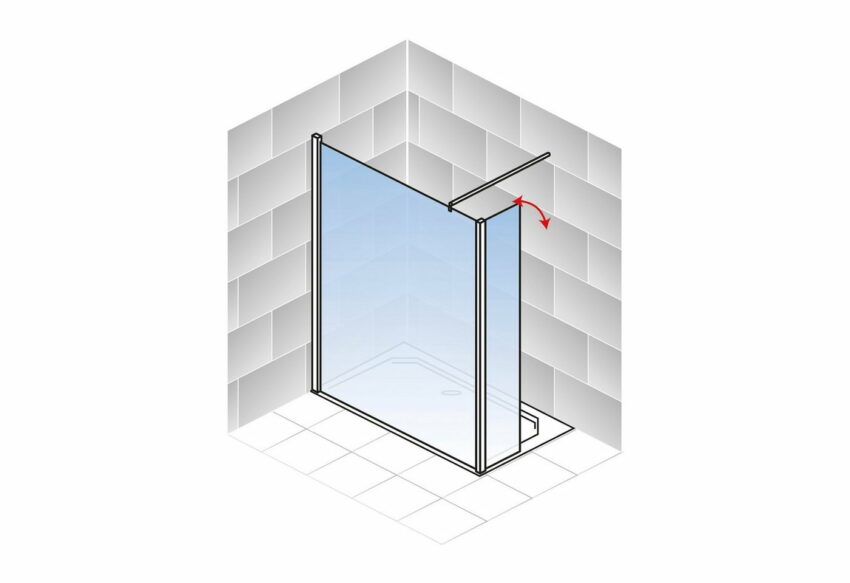 Schulte Walk-in-Dusche »Alexa Style 2.0«, Sicherheitsglas, (1 tlg), Breite 120 cm-Duschkabinen-Ideen für dein Zuhause von Home Trends