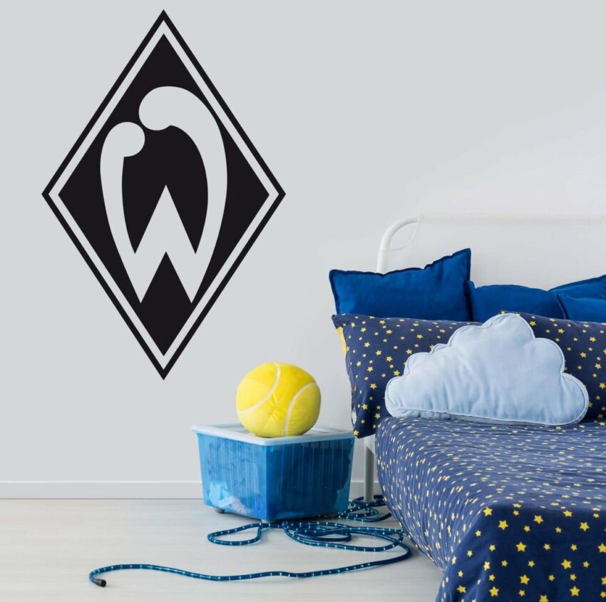Wall-Art Wandtattoo »Fußball Werder Bremen Logo« (1 Stück)-Wandtattoos-Ideen für dein Zuhause von Home Trends