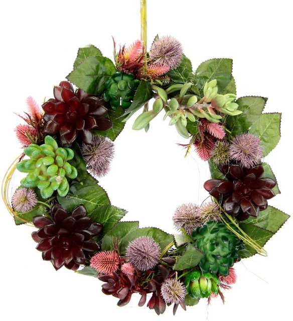 Kunstpflanze Succulente/Protea, I.GE.A., Höhe 8 cm-Kunstpflanzen-Inspirationen