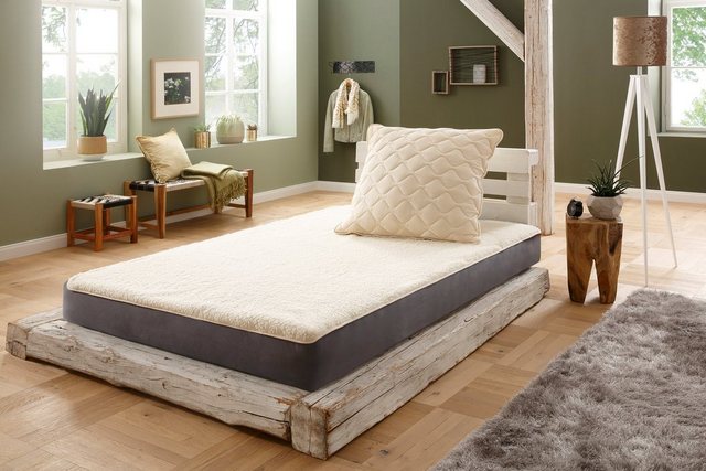 Matratzenauflage »Unterbett Lammflor mit Spannauflage« f.a.n. Schlafkomfort, hohe klimaregulierende Wirkung-Auflagen-Inspirationen