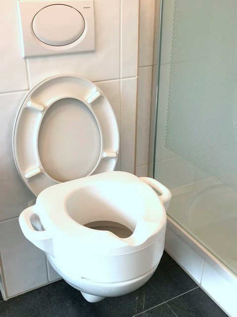 Bischof WC-Sitz »Toiletten-Aufsatz«, SItzerhöhung mit Griffen-WC-Sitze-Inspirationen