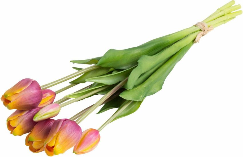 Kunstblume »Tulpenbündel real Touch« Tulpe, Botanic-Haus, Höhe 47 cm-Kunstpflanzen-Ideen für dein Zuhause von Home Trends