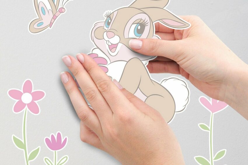 Komar Wandtattoo »Little Miss Bunny« (24 Stück), 50 x 70 cm-Wandtattoos-Ideen für dein Zuhause von Home Trends