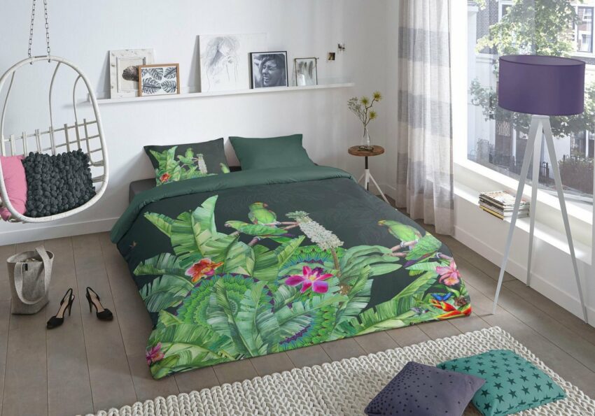 Wendebettwäsche »Cato«, good morning, mit tropischen Motiven-Bettwäsche-Ideen für dein Zuhause von Home Trends