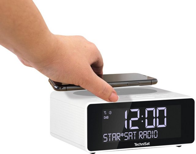TechniSat Radiowecker »DIGITRADIO 52 Stereo« mit DAB+, Snooze-Funktion, dimmbares Display, Sleeptimer, Wireless Charging-Uhren-Inspirationen