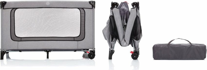 Fillikid Baby-Reisebett »Standard grau melange«, Inklusive Transporttasche-Betten-Ideen für dein Zuhause von Home Trends
