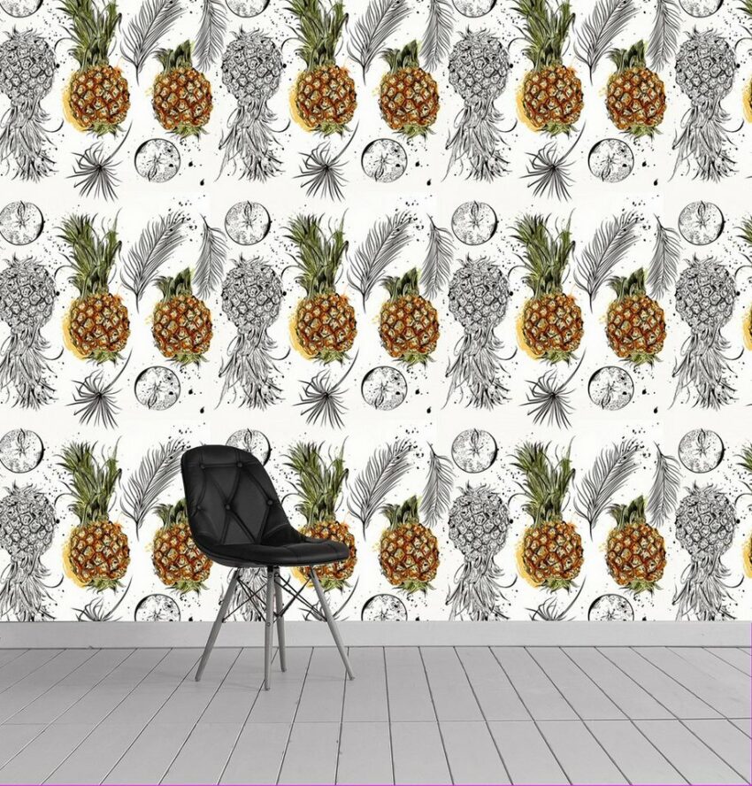 queence Vinyltapete »Caitlyn«, 90 x 250 cm, selbstklebend-Tapeten-Ideen für dein Zuhause von Home Trends