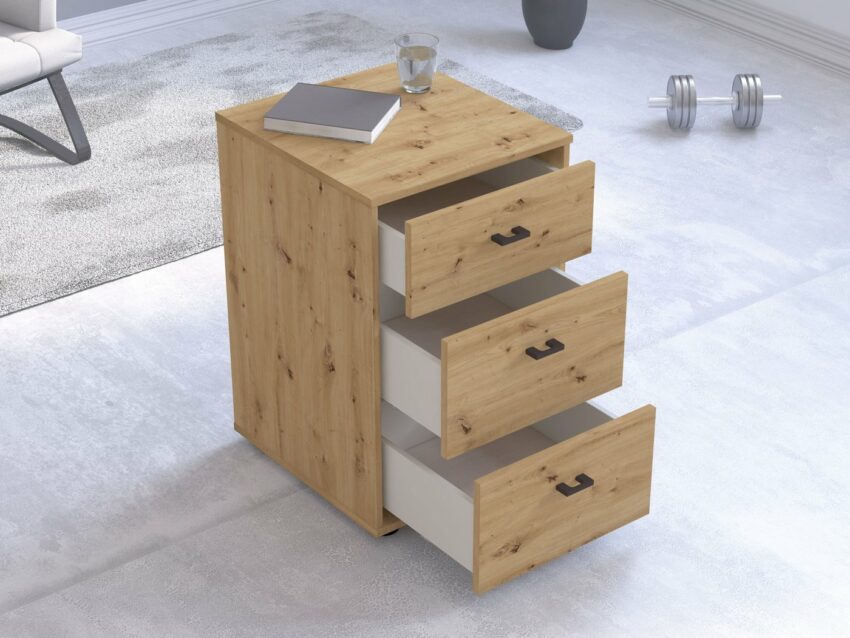 WIEMANN Nachtkonsole »Rialto« (Set, 2 St), in Boxspringhöhe, vormontiert-Tische-Ideen für dein Zuhause von Home Trends