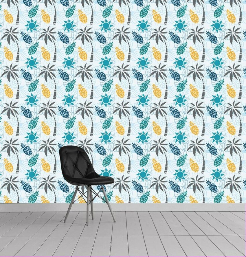 queence Vinyltapete »Tiegan«, 90 x 250 cm, selbstklebend-Tapeten-Ideen für dein Zuhause von Home Trends