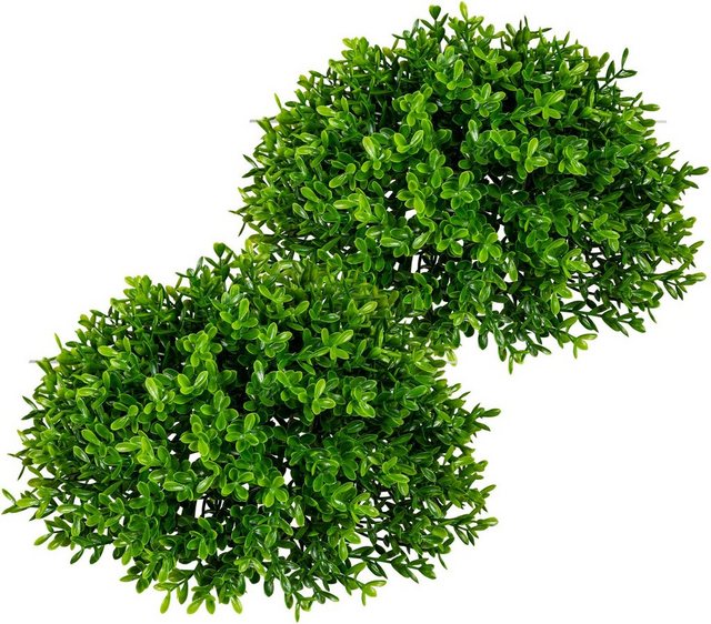 Kunstpflanze »Teeblatt-Halbkugel« Grünpflanze, Creativ green, Höhe 12 cm-Kunstpflanzen-Inspirationen
