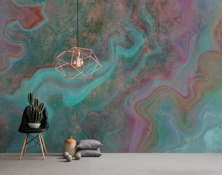 living walls Fototapete »Walls by Patel Marble 3«, glatt, (4 St)-Tapeten-Ideen für dein Zuhause von Home Trends