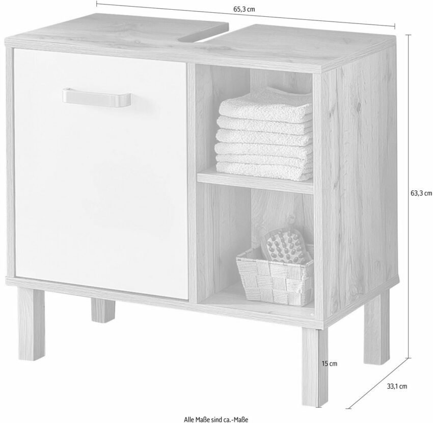 Schildmeyer Waschbeckenunterschrank »Malina«-Schränke-Ideen für dein Zuhause von Home Trends