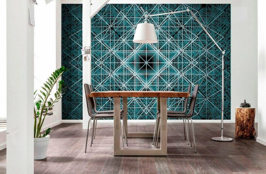 Komar Vliestapete »Matrix«, glatt, abstrakt-Tapeten-Ideen für dein Zuhause von Home Trends