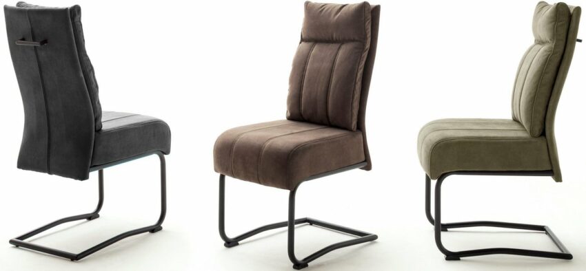MCA furniture Freischwinger »Azul« (Set, 2 Stück), mit Taschenfederkern, Stuhl bis 120 Kg belastbar-Stühle-Ideen für dein Zuhause von Home Trends