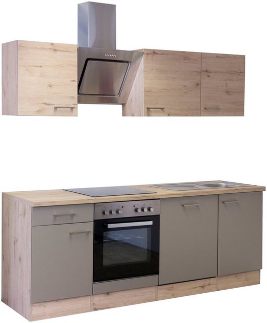Flex-Well Küchenzeile »Riva«, mit E-Geräten, Breite 220 cm-Küchenzeilen-Inspirationen