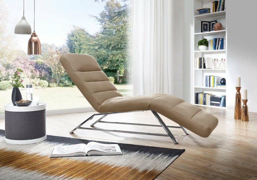 W.SCHILLIG Relaxliege »daily dreams«, Funktionsliege wahlweise mit Motor, Gestell Chrom glänzend, Breite 65 cm-Sessel-Ideen für dein Zuhause von Home Trends
