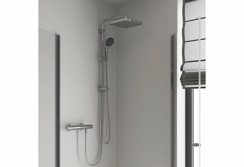 Grohe Duschsystem »Vitalio Start 250 Duschsystem m.Um«, Höhe 74 cm, 2 Strahlart(en), Set, mit Umstellung für die Wandmontage-Duschsysteme-Ideen für dein Zuhause von Home Trends