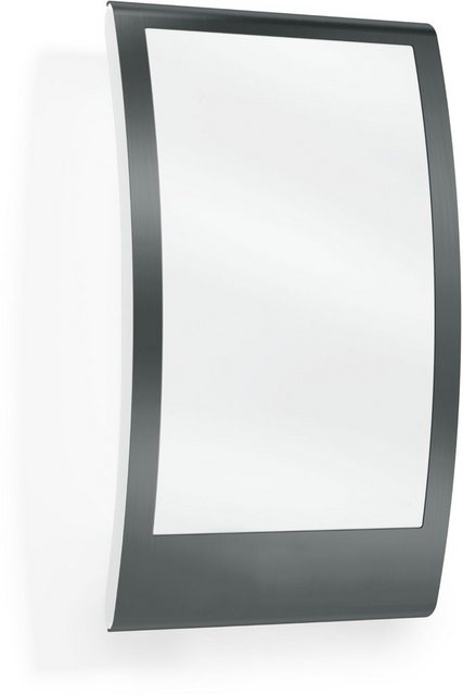 steinel Außen-Wandleuchte »L 22 N ANT«, mit Dämmerungsschalter, rostfreie Edelstahl-Blende, Schlagfest, E27-Fassung, Moderne Fassadenleuchte-Lampen-Inspirationen