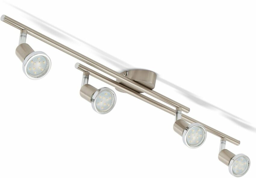B.K.Licht LED Deckenspot »Mika 4«, LED Deckenleuchte Wohnzimmer schwenkbar inkl. 3W GU10 Metall Deckenstrahler-Lampen-Ideen für dein Zuhause von Home Trends