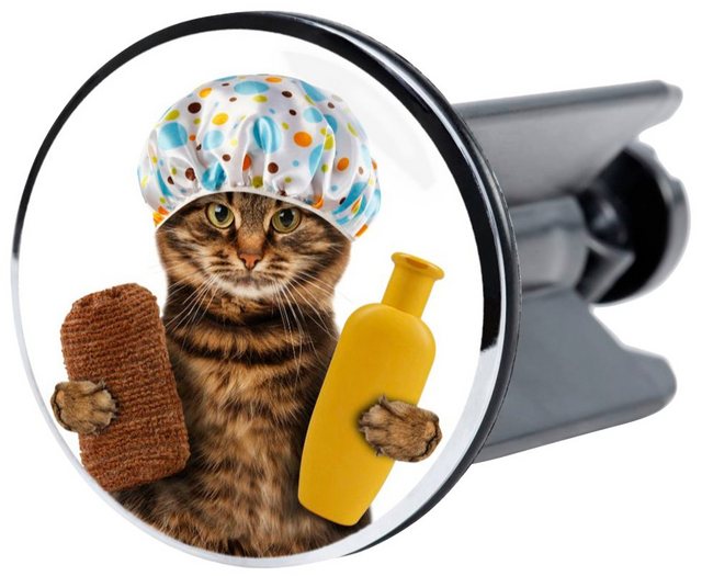 Sanilo Waschbeckenstöpsel »Shower Cat«, Waschbeckenstöpsel-Stöpsel-Inspirationen