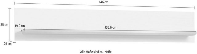 trendteam Wandboard »Shade«, Breite 146 cm-Regale-Inspirationen