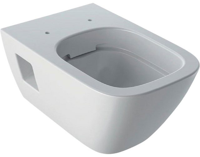 GEBERIT Tiefspül-WC »Renova Plan«, wandhängend, teilgeschlossene Form, Rimfree, weiß, mit KeraTect Beschichtung-WC-Becken-Inspirationen