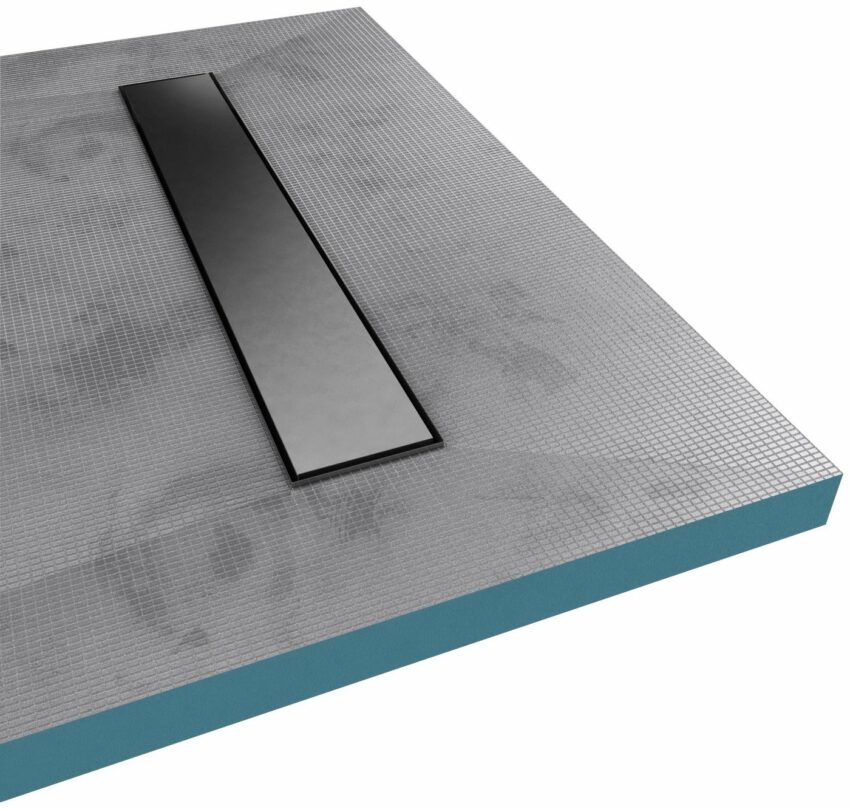 Marwell Duschwanne, rechteckig, Extrudiertes Polystyrol (XPS), 140 x 90 x 4 cm, aus sehr stabilem Polystyrol, inkl. Ablaufrinne-Duschwannen-Ideen für dein Zuhause von Home Trends