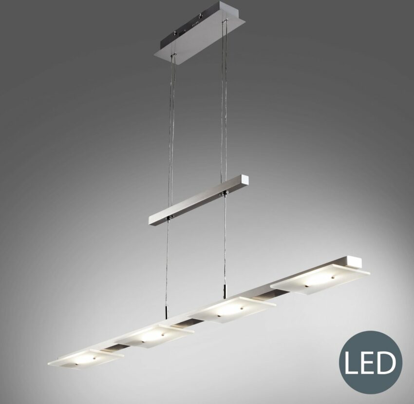 B.K.Licht LED Pendelleuchte »Aries«, LED Deckenleuchte Design Pendel-Leuchte inkl. 18W 1600lm Hänge-Lampe Esszimmerlampe-Lampen-Ideen für dein Zuhause von Home Trends
