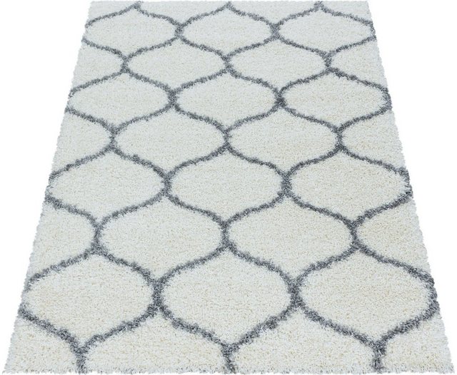 Hochflor-Teppich »SALSA 3201«, Ayyildiz Teppiche, rechteckig, Höhe 50 mm, Wohnzimmer-Teppiche-Inspirationen