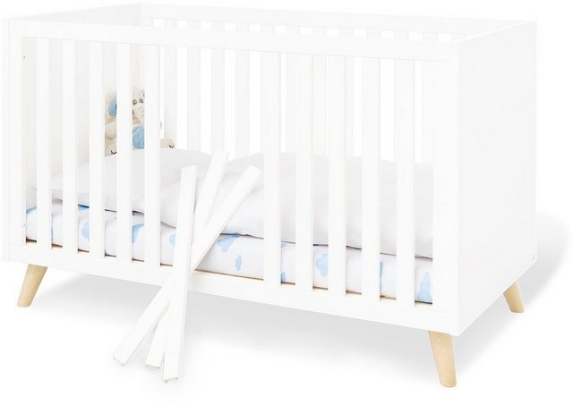 Pinolino® Babyzimmer-Komplettset »Move«, (Set, 3-St), extrabreit groß, mit Kinderbett, Schrank und Wickelkommode, Made in Europe-Komplettzimmer-Inspirationen