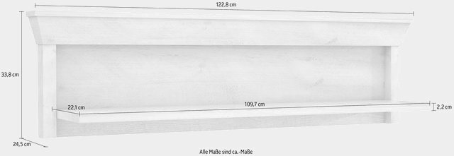 FORTE Wandregal, Breite 122 cm-Regale-Inspirationen