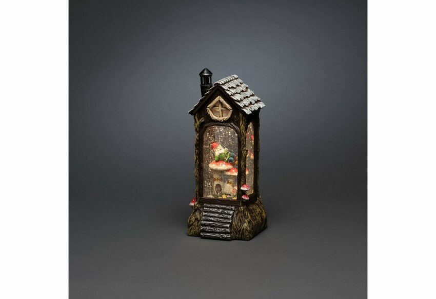KONSTSMIDE LED Laterne, "Wasserlaterne, liegender Elf auf Pilzen-Kerzenhalter-Ideen für dein Zuhause von Home Trends