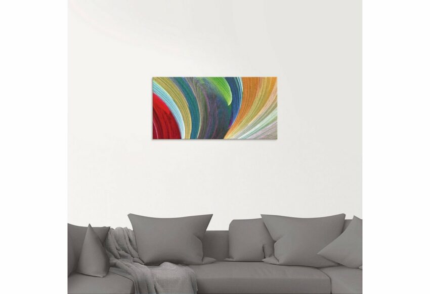Artland Glasbild »Windwellen III«, Muster (1 Stück)-Bilder-Ideen für dein Zuhause von Home Trends