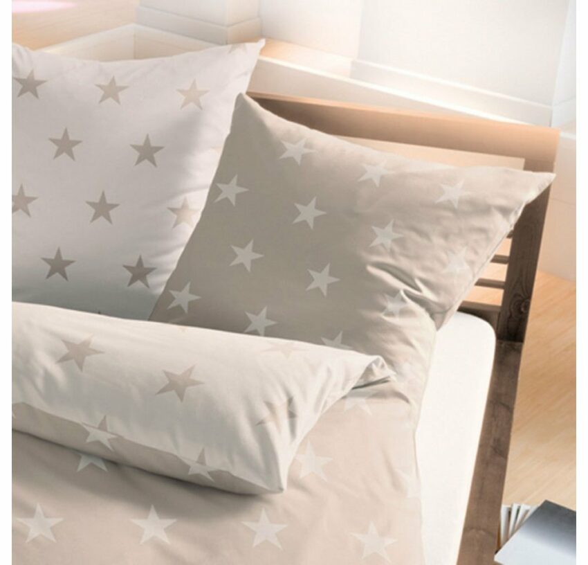 Wendebettwäsche »Stars«, BETTWARENSHOP, warme weiche Wendebettwäsche-Bettwäsche-Ideen für dein Zuhause von Home Trends