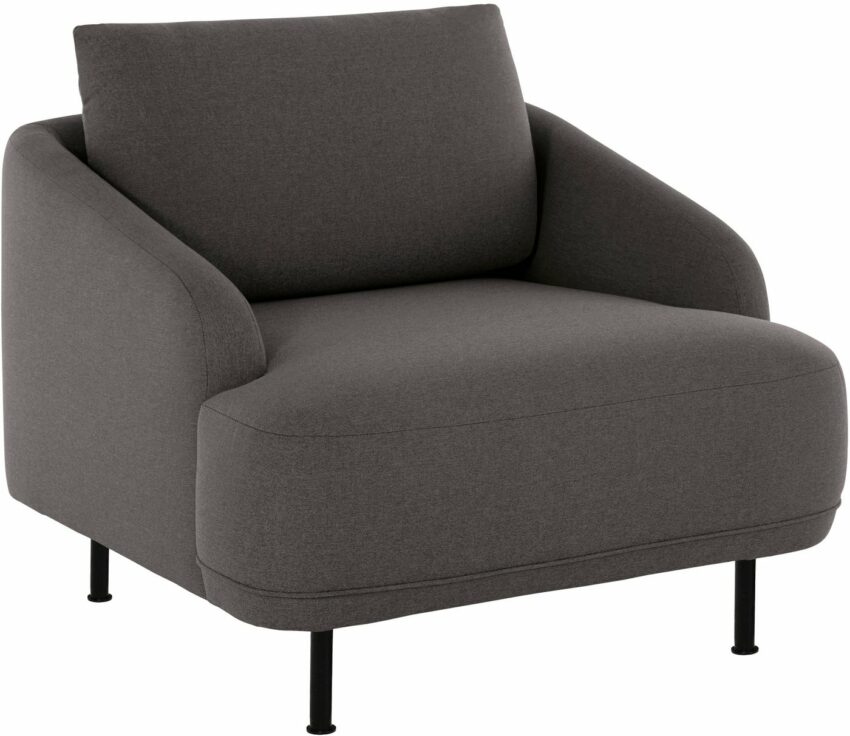 andas Sessel »Bendik«, Füße aus schwarzem Metall, Design by Morten Georgsen-Sessel-Ideen für dein Zuhause von Home Trends