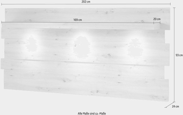 Innostyle Garderobenpaneel »Loft Two«, inkl. LED-Beleuchtung-Garderoben-Inspirationen