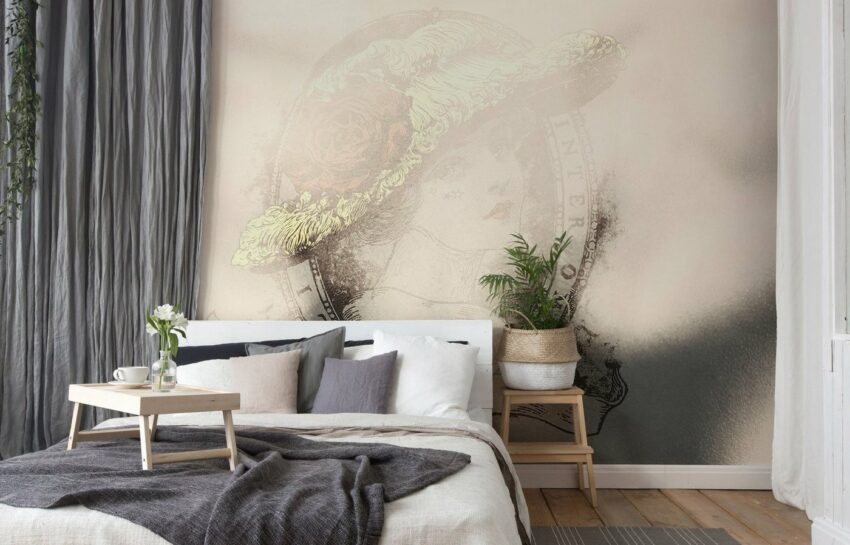 Architects Paper Fototapete »Atelier 47 Tattoo 1«, glatt, abstrakt, (4 St)-Tapeten-Ideen für dein Zuhause von Home Trends