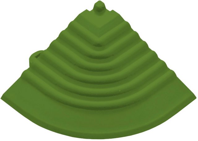 florco® Korkfliesen, 4 St., Eckteil grün, 30 cm-Korkboden-Inspirationen