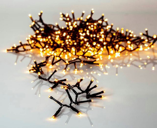 EGLO LED-Lichterkette »GOLDEN WARM WHITE«, 1200-flammig, schwarz / 1200X0,064W / Beleuchtung - Licht - Weihnachtsbeleuchtung - Weihnachtsdeko - Dekolicht - Dekoration - Winter - Winterdeko - Weihnachten-Lampen-Inspirationen