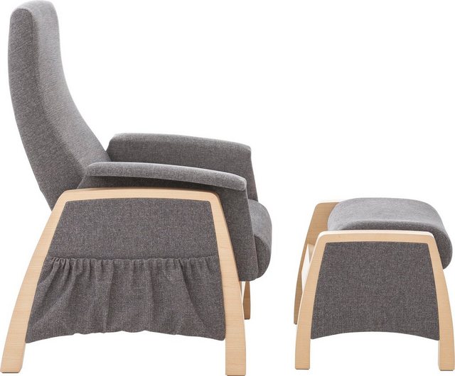 Home affaire Relaxsessel »Torge«, mit Schaukelfunktion und Schaukelhocker, Rückenlehne 3fach verstellbar-Sessel-Inspirationen