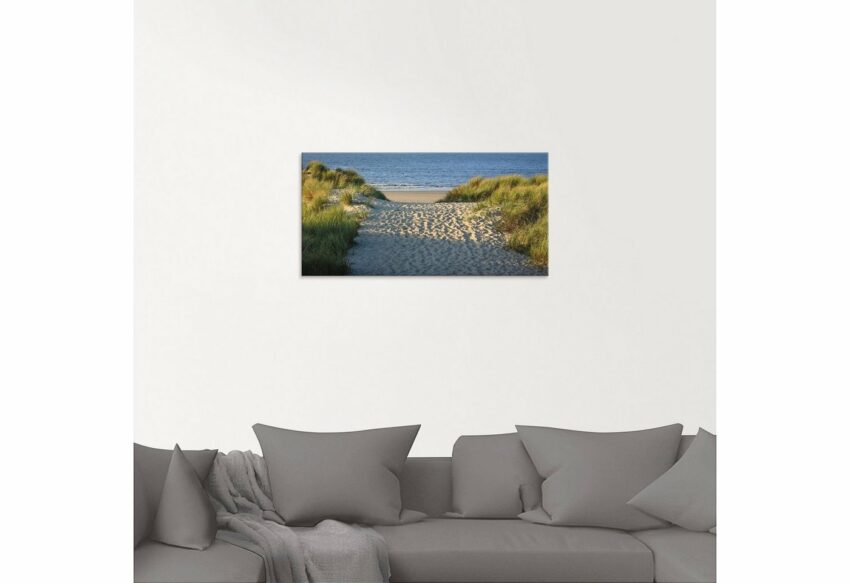Artland Glasbild »Strandaufgang«, Strand (1 Stück)-Bilder-Ideen für dein Zuhause von Home Trends