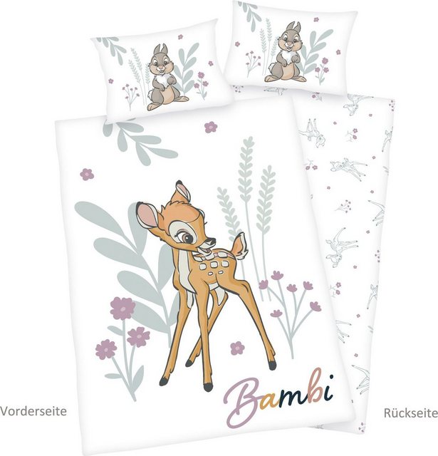 Babybettwäsche »Disney´s Bambi«, Disney, mit liebevollem Motiv-Bettwäsche-Inspirationen