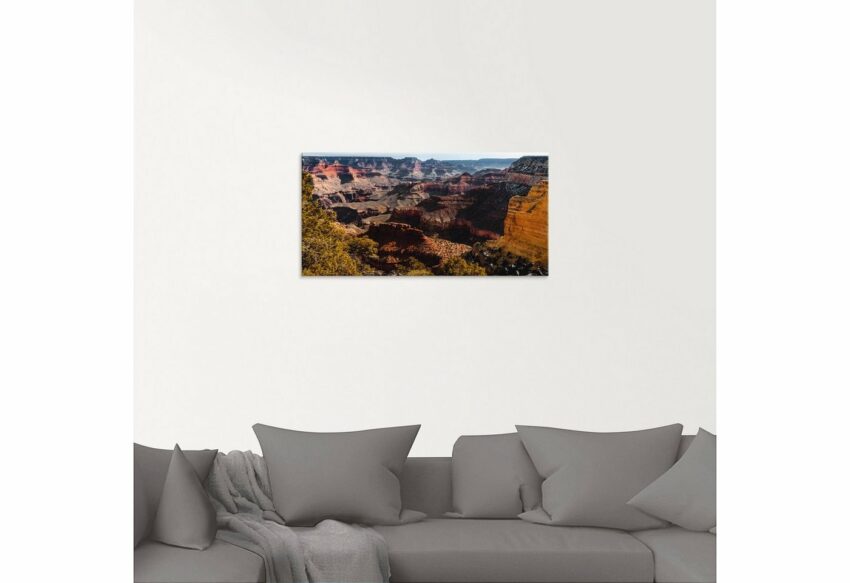 Artland Glasbild »Grand Canyon«, Felsen (1 Stück)-Bilder-Ideen für dein Zuhause von Home Trends
